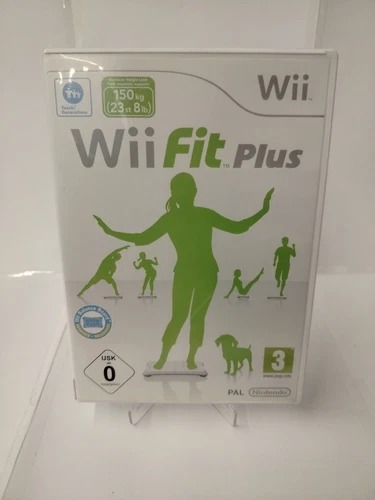 Wii Fit Plus Nintendo Wii Triangolo Viola Ottime Condizioni Completo.